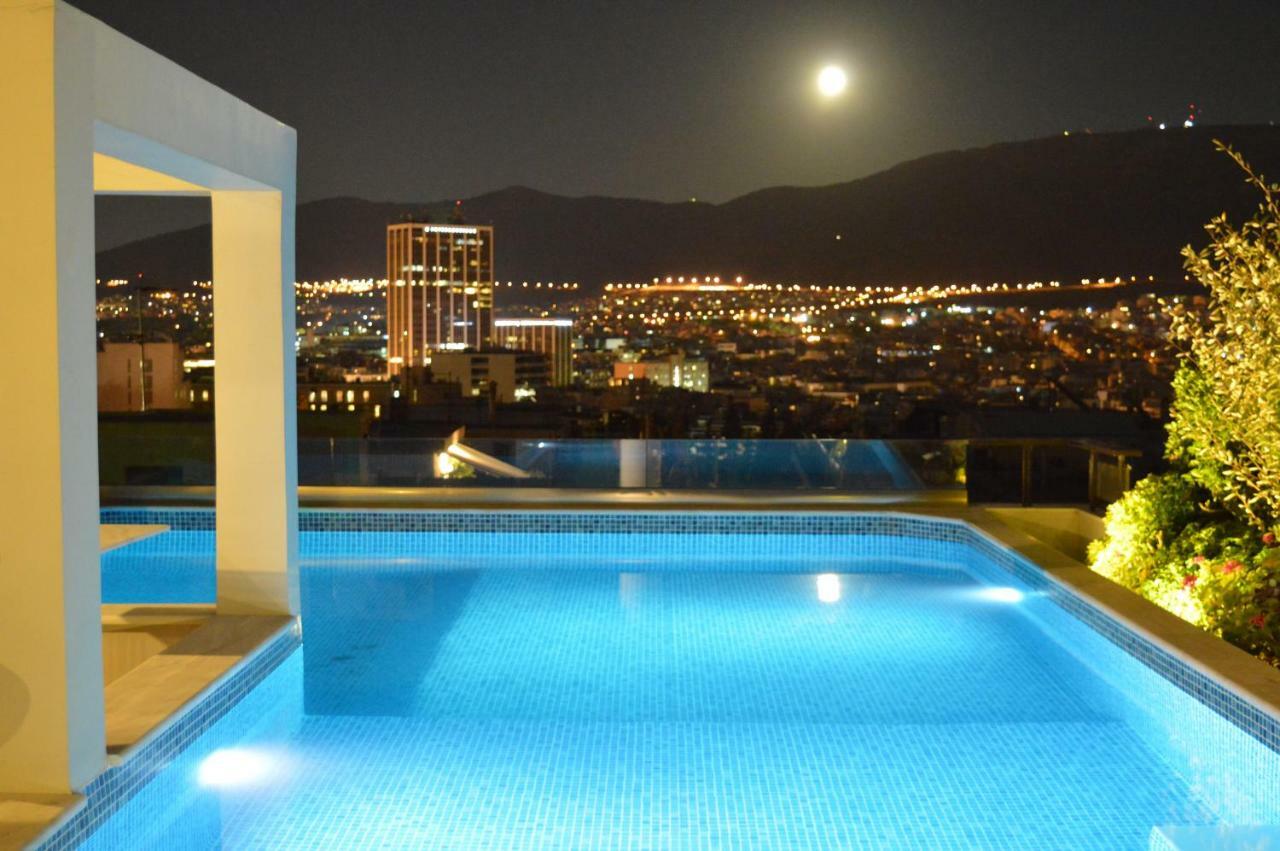 Athens Lycabettus Hill Penthouse, Private Roof Garden & Pool Apartment Ngoại thất bức ảnh