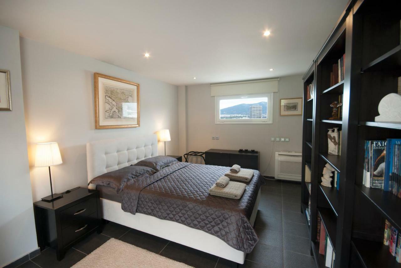 Athens Lycabettus Hill Penthouse, Private Roof Garden & Pool Apartment Ngoại thất bức ảnh